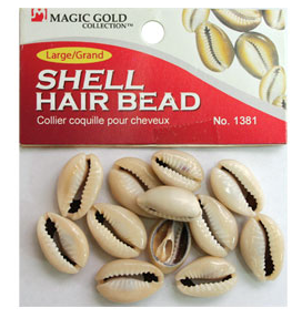 Magic Gold Shell Hair Bead