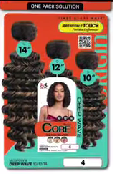 Miss Origin Core Weave 3 PCS One Pack - WATER WAVE 10/12/14"