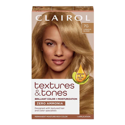 TEXTURES & TONES Permanent Moisture Rich  Hair Color Kit
