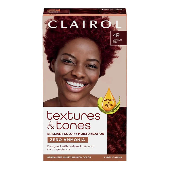 TEXTURES & TONES Permanent Moisture Rich  Hair Color Kit