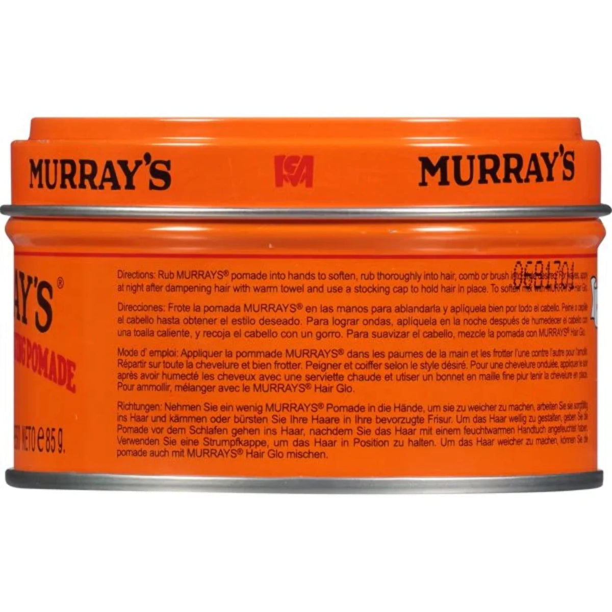 Murray's Superior Shine Enhancing Texturizing Hair Dressing Pomade, 3 oz