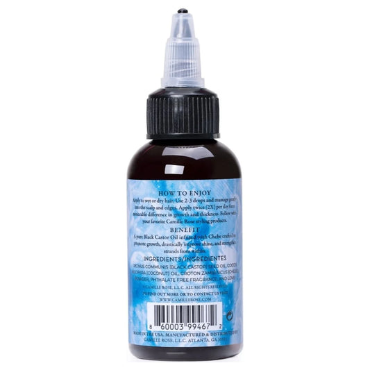 Camille Rose Black Castor Oil + Chebe Repair Pure Strengthening Oil