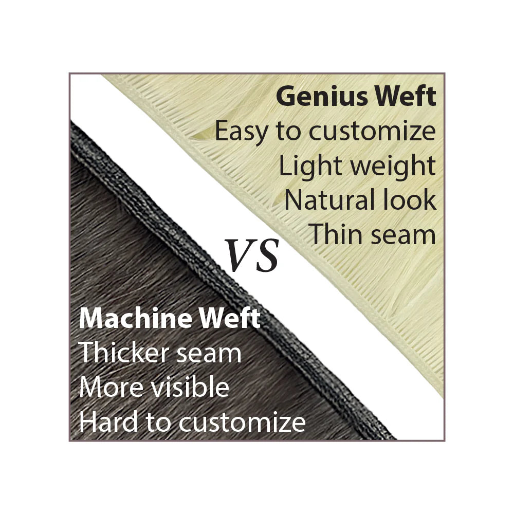 Genius Weft 100% Human Cuticle Intact Remy Hair by Hair Couture