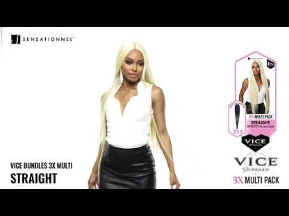 Sensationnel VICE BUNDLE MULTI STRAIGHT  14", 16", 18″