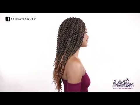 Sensationnel Lulutress Synthetic Pre-Looped Braids – 3X 3D Passion Twist 18"