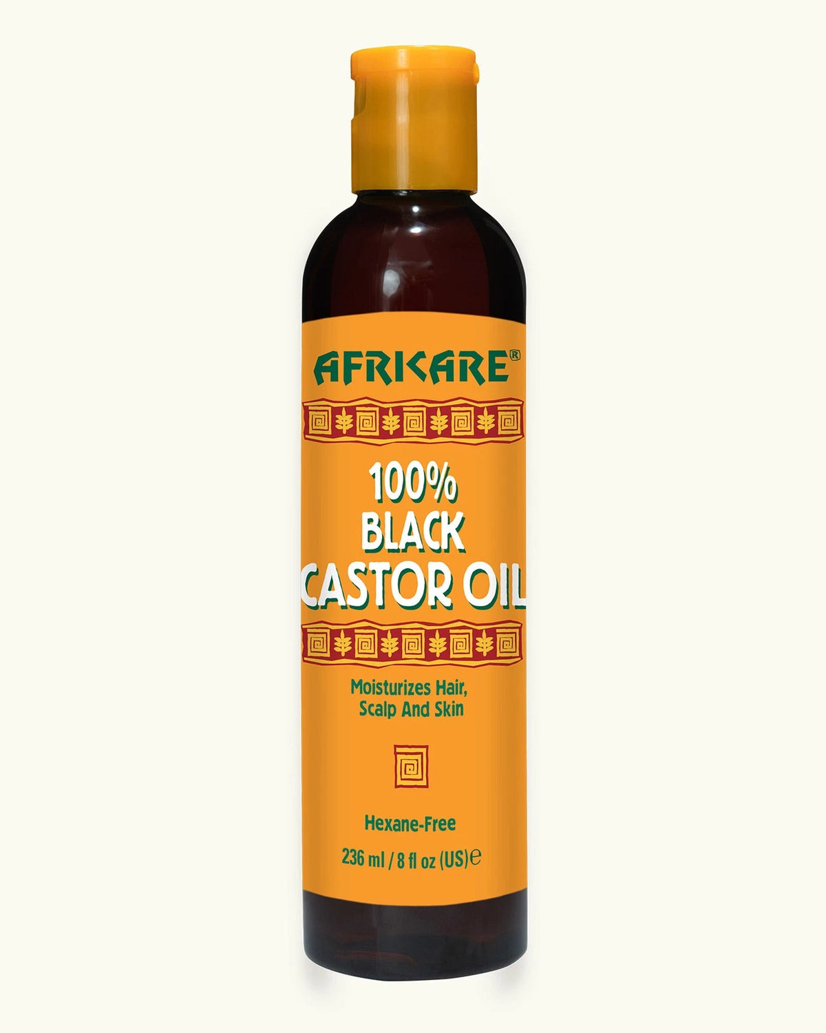 AFRICARE black Castor Oil 8 oz
