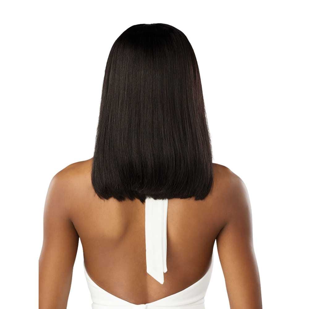 Sensationnel Pearlish 13x4 Frontal HD Lace Human Hair Wig - Straight 16"