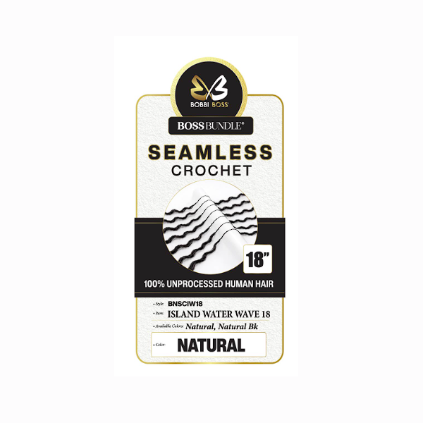 BOBBI BOSS Seamless feather Crochet ISL Water Wave 18"