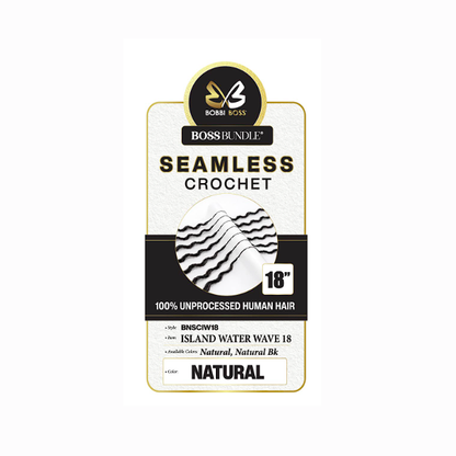 BOBBI BOSS Seamless feather Crochet ISL Water Wave 18"